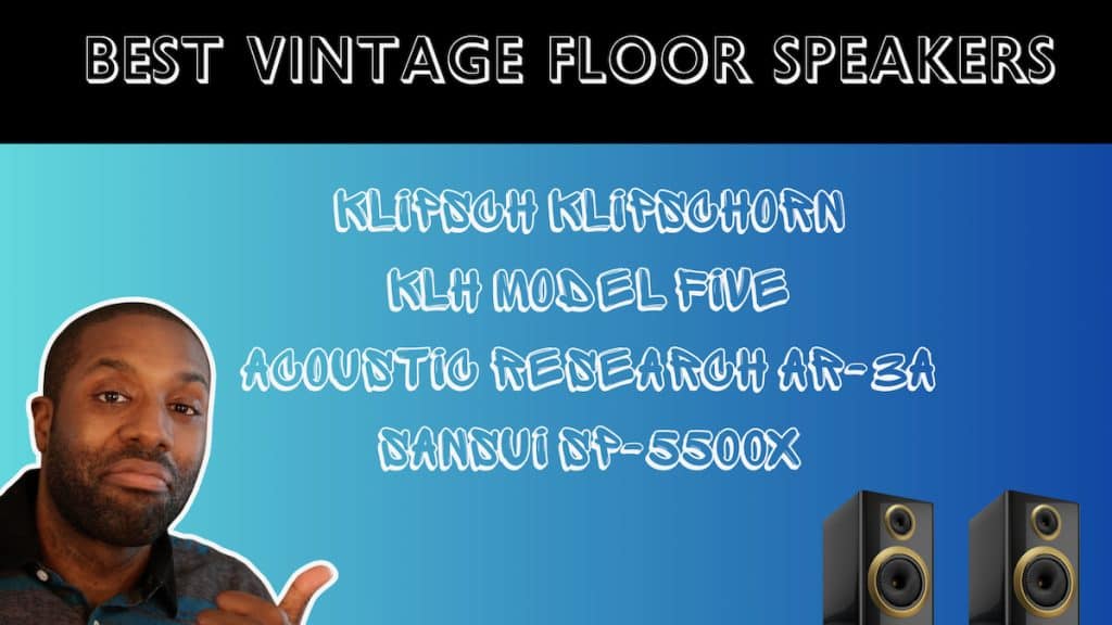 Best Vintage Floor Speakers List.