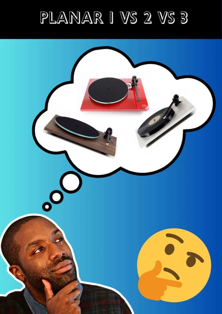 Rega Planar 3 vs Planar 1 vs Planar 2