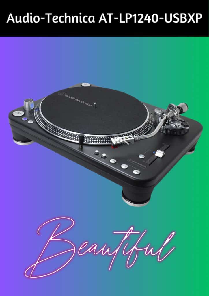 The Audio-Technica AT-LP1240-USBXP